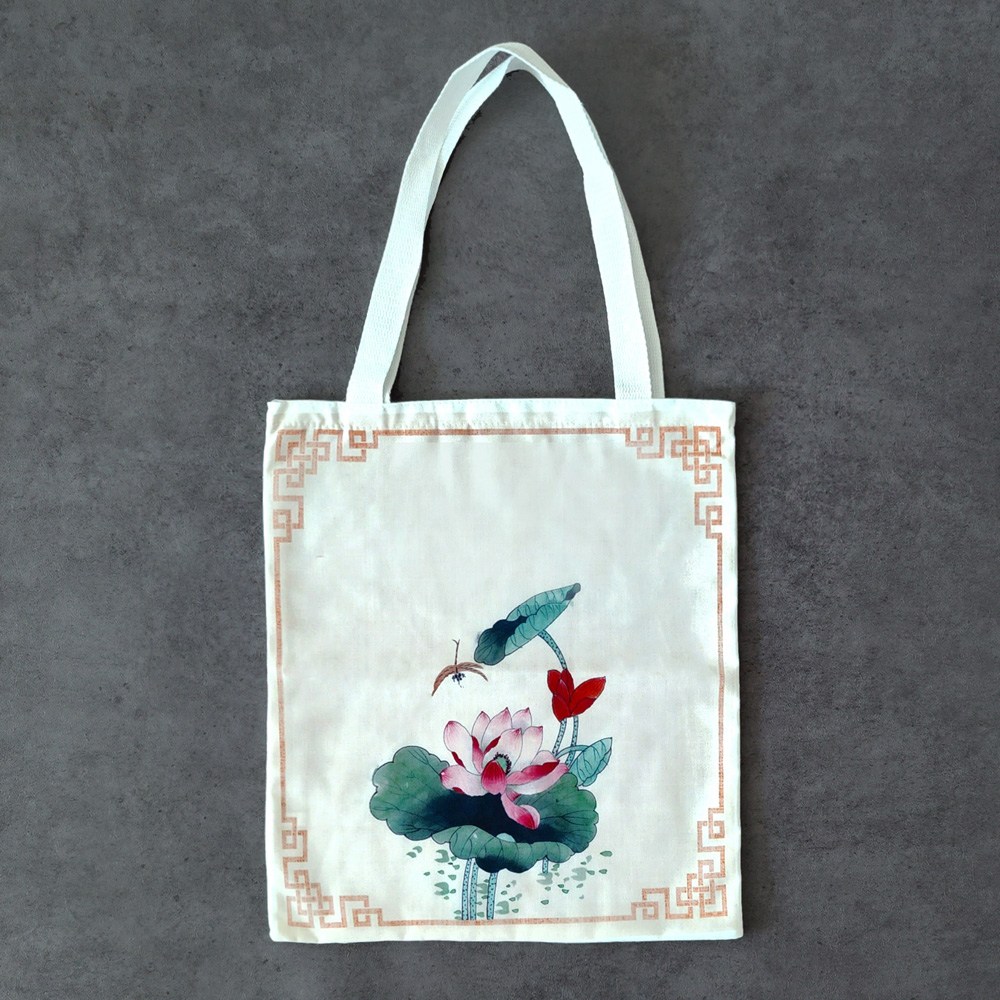 한국민예 전통 스타일 동양화 에코백 한국기념품 외국인선물 6,900원