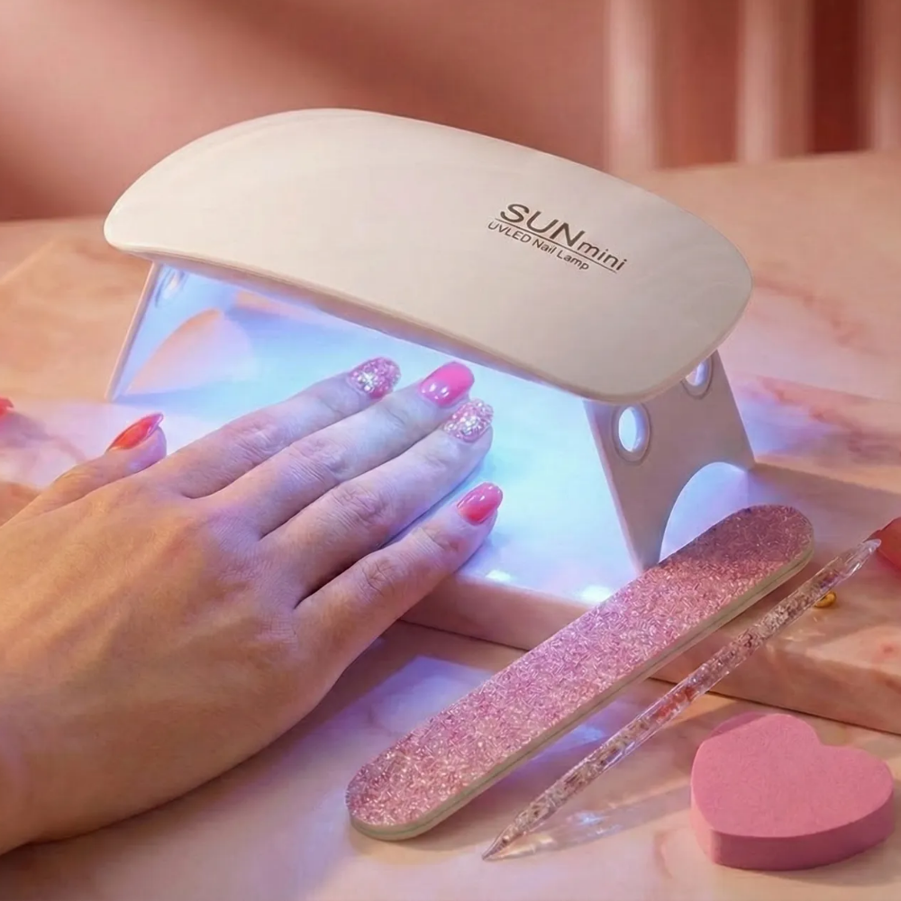 데르시 고출력 미니 KC인증 젤네일 램프 LED 휴대용 4종키트 올인원 세트 14,900원