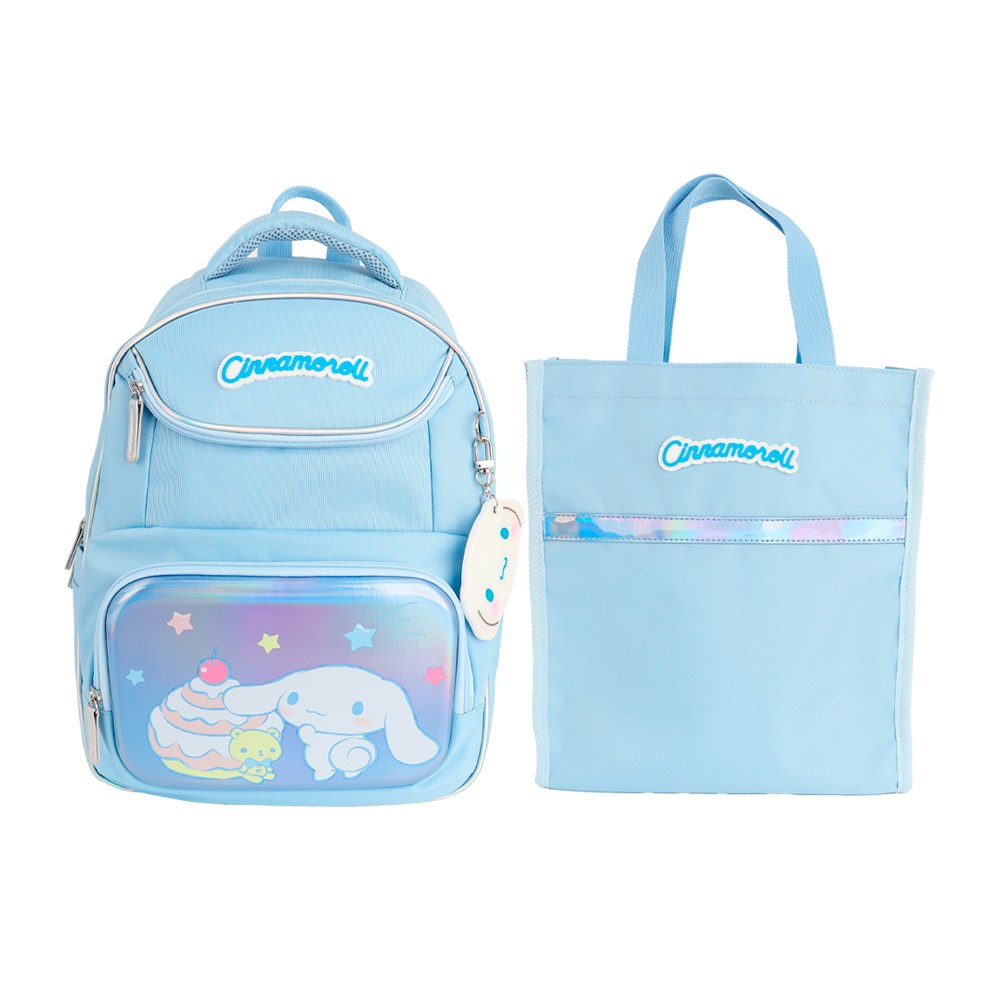 산리오 시나모롤 초등학생 책가방세트 경량 가벼운 예쁜 귀여운 캐릭터 튼튼한 키즈 백팩+실내화가방+안전커버 저학년 여아 메는 어린이 초등 가방 크리스마스 신학기 조카 입학선물 77,400원