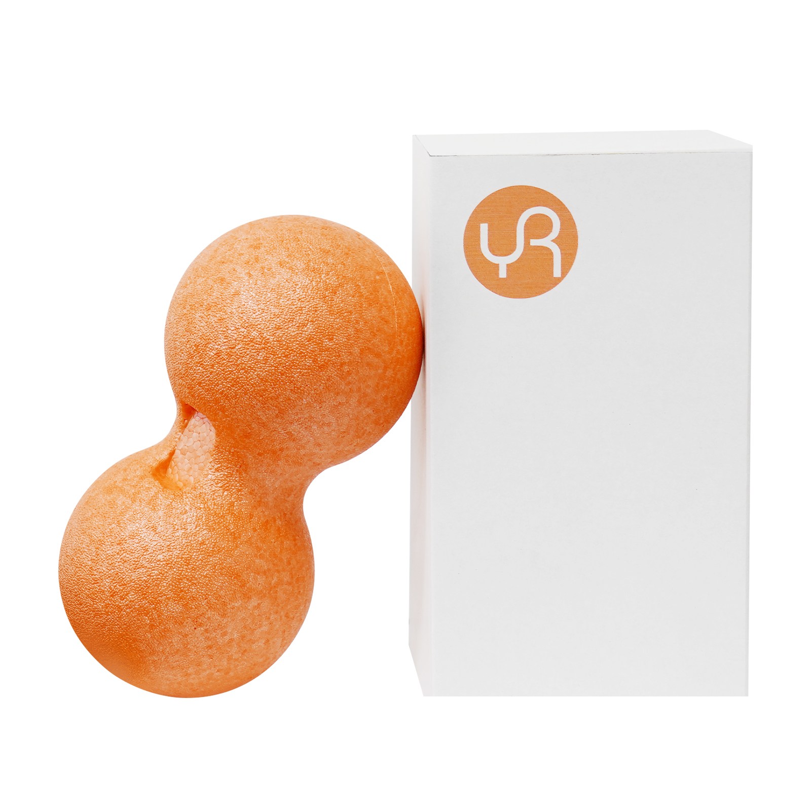 유렌 마사지볼 땅콩볼 24cm 스트레칭 기구 폼볼, 1개, 오렌지 18,800원