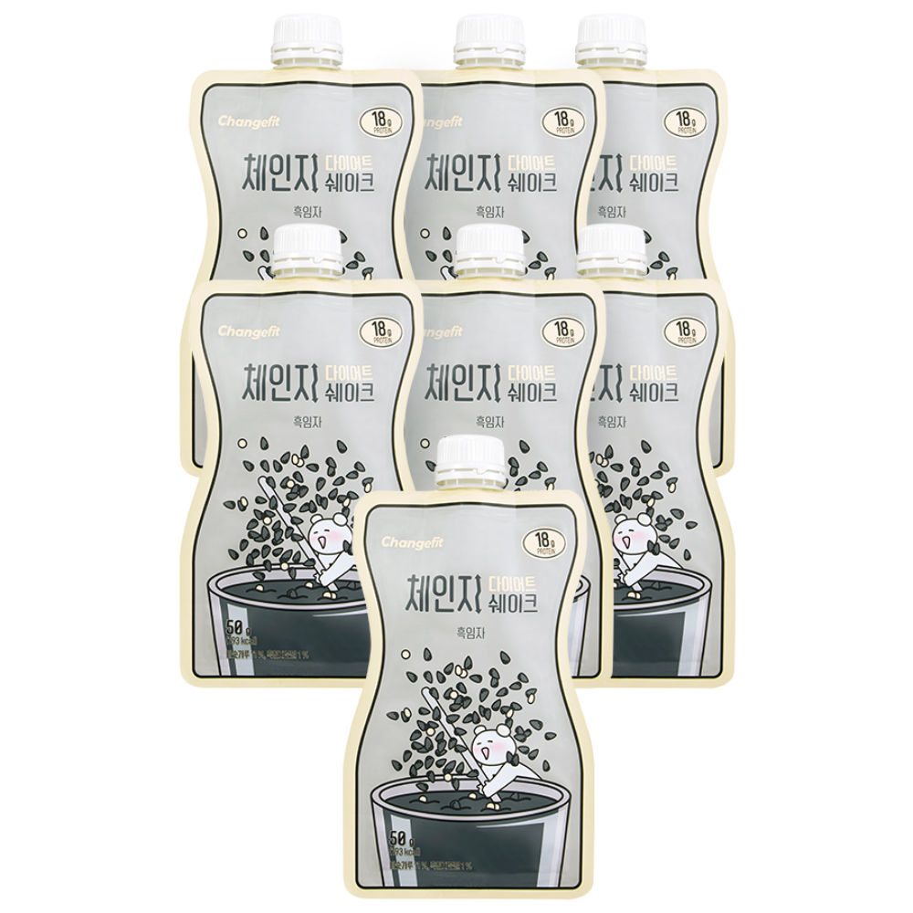 체인지핏 다이어트 쉐이크 흑임자, 50g, 7개 27,400원