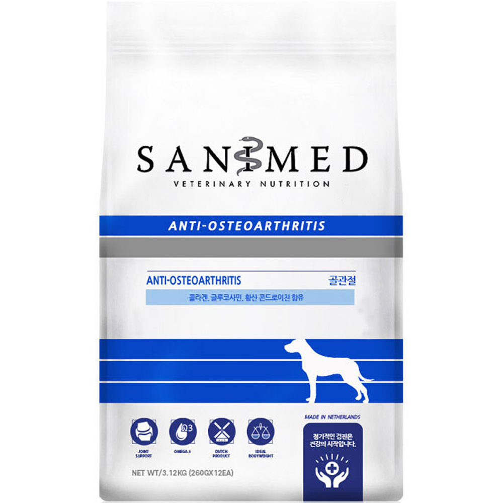 세니메드 강아지 처방식사료, 뼈/관절강화, 3.12kg, 1개, 현재가 31,900원