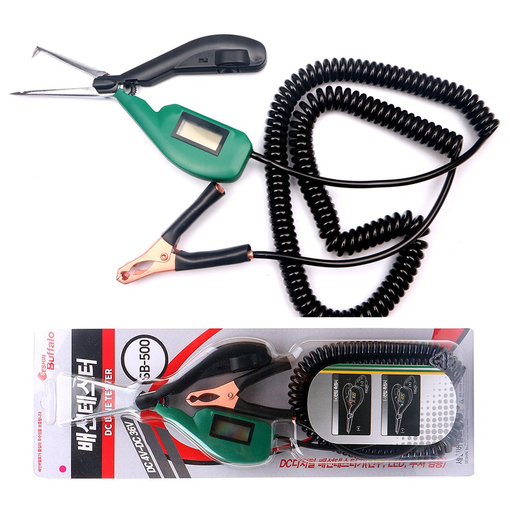 국산 KFT 특허 배선테스터기 DC4V~36V 겸용 전류부저 부져 테스트기 LED램프, 1개 66,500원