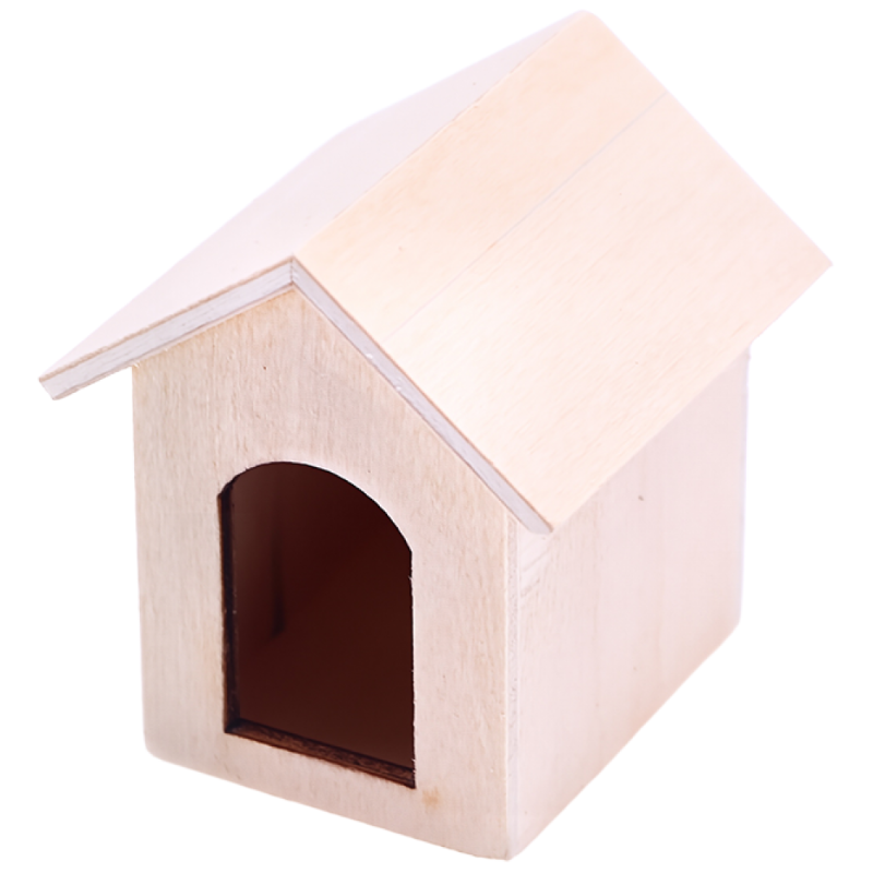패밀리트리 미니어쳐 강아지 펫 하우스, 원목(중형), 1개 8,900원