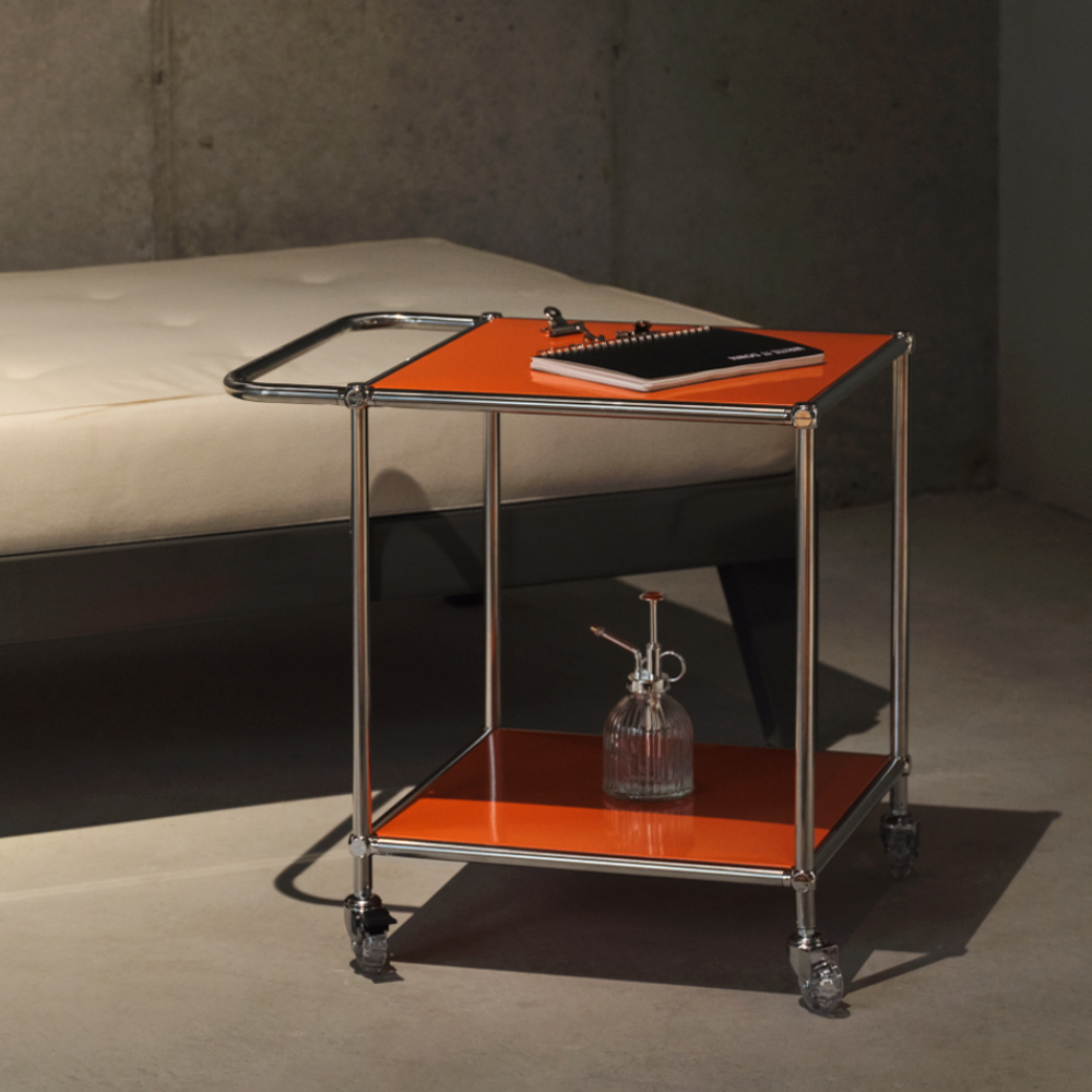 하우스레시피 모딘 싱글 모듈 트롤리, 비비드 오렌지, 2단 56,230원