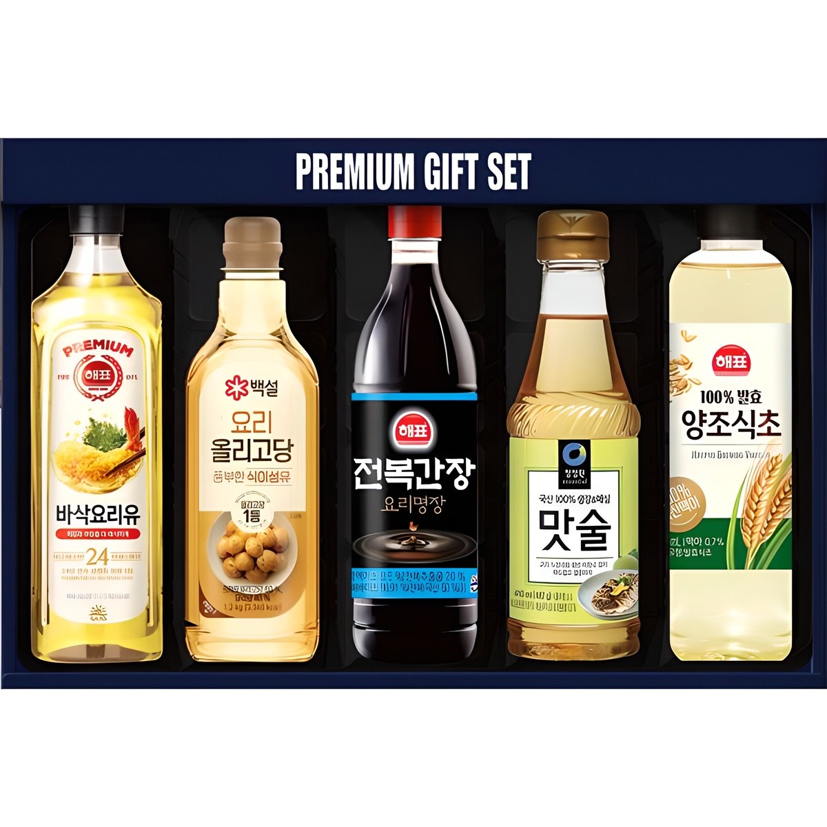 해표 푸드5종 식용유맛술 식초간장올리고당 19,500원