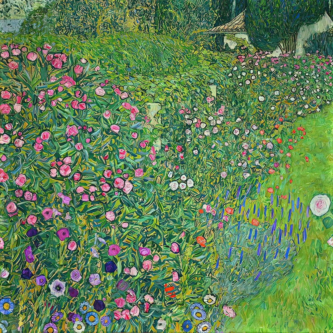 구스타프 클림트 이태리정원 감성 꽃정원 캔버스 명화 캔버스 액자 9,900원