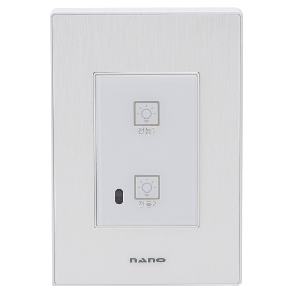 나노전기 아트2 SIMPLE 전자식 터치 2구 스위치 화이트 34,500원