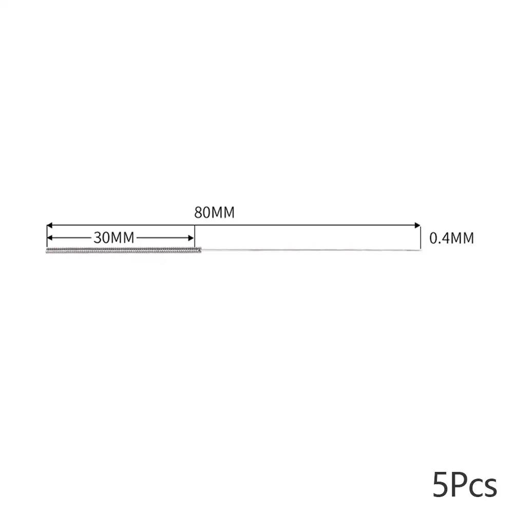 스텐 철수세미 스테인리스 5pcs 스테인레스 스틸 노즐 청소 바늘 도구 V6 MK8 3D 프린터 부품에 대 한 0.15 11,900원