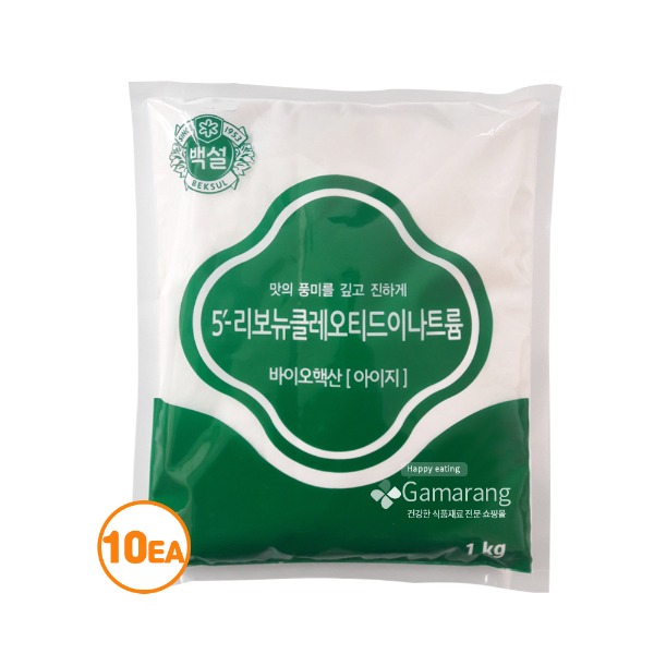 백설 바이오핵산 I+G1kgX10개 IG 아이지 228,900원