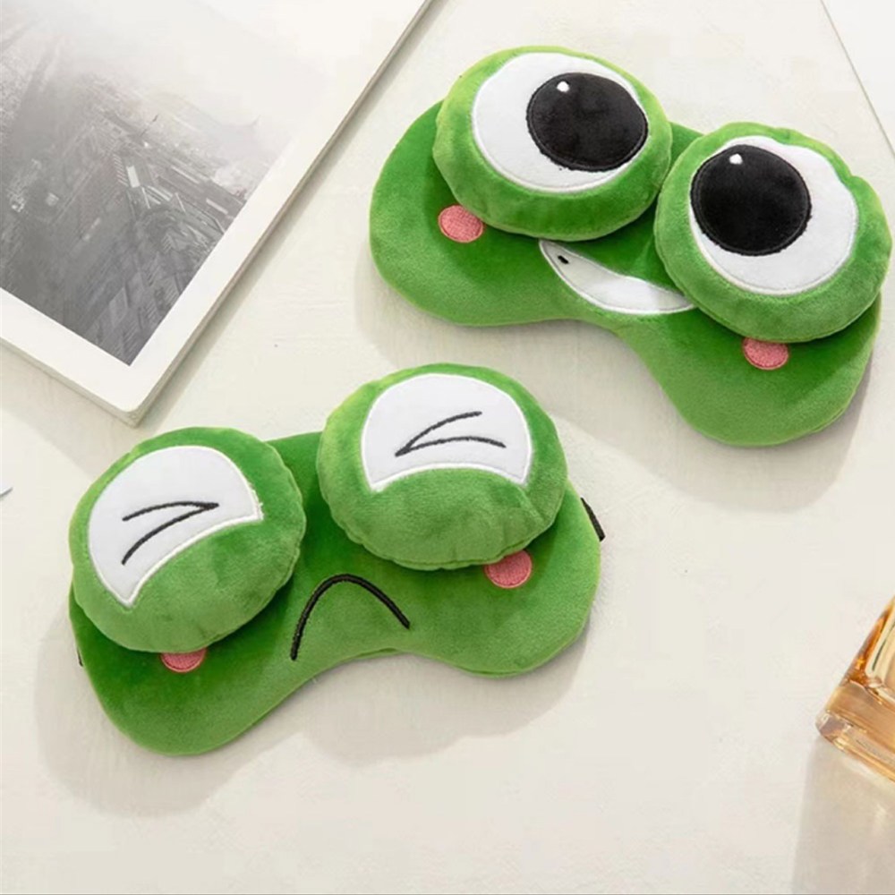 FOOI 귀여운 왕눈이 개구리 수면안대 냉온찜질 눈 피로회복 아이마스크 찜질 안대 4,780원