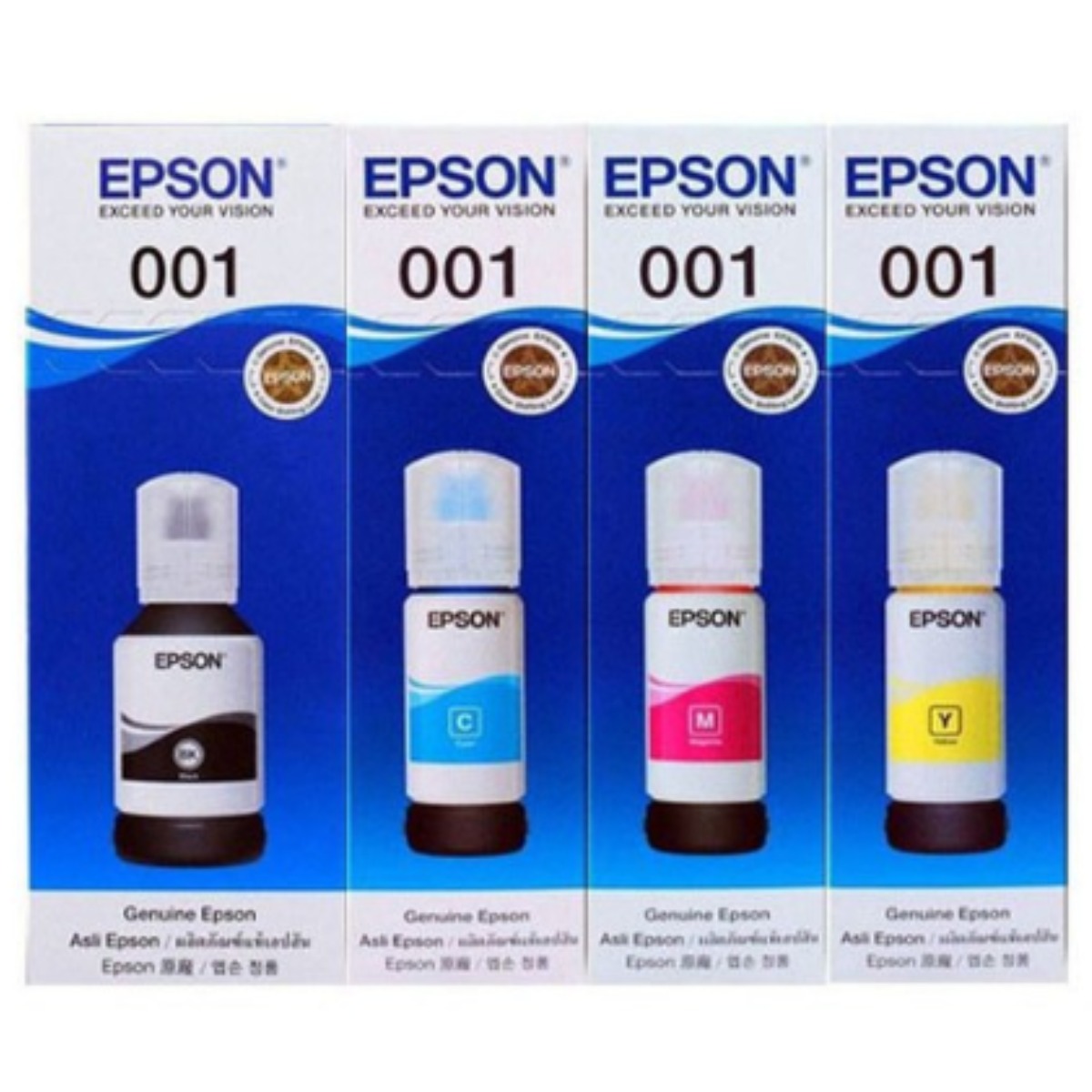 엡손 정품 T03Y 잉크 4색 세트 L6290 프린터 전용 충전 무한 검정+파랑+빨강+노랑 잉크 세트, 1개 51,220원