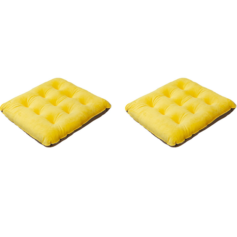 에버하우스 심플 소프트 사각 방석 쿠션 2p 9,150원