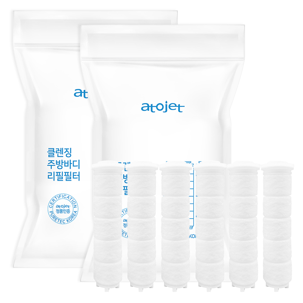 아토젯 클렌징 주방 핸디형 바디 리필 필터 3p 17,900원