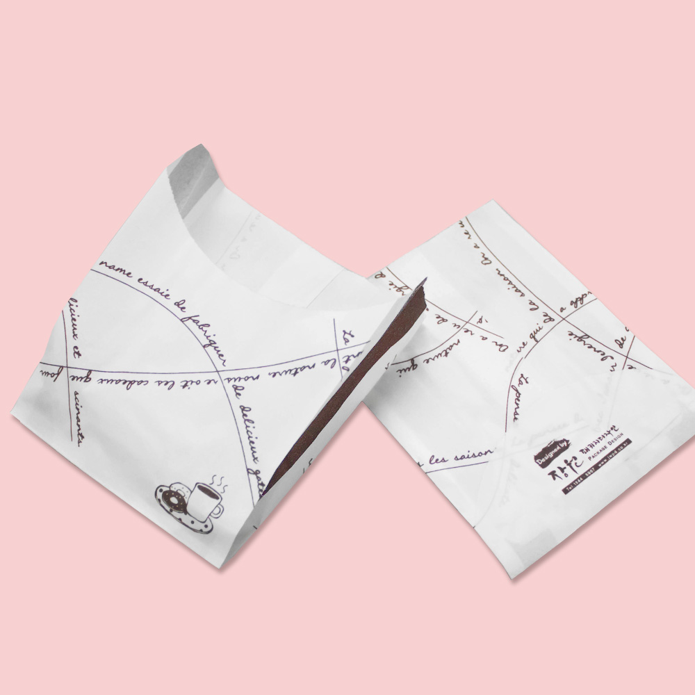 고로케 도넛 베이커리 포장 U자형 내유코팅 종이봉투 99,000원