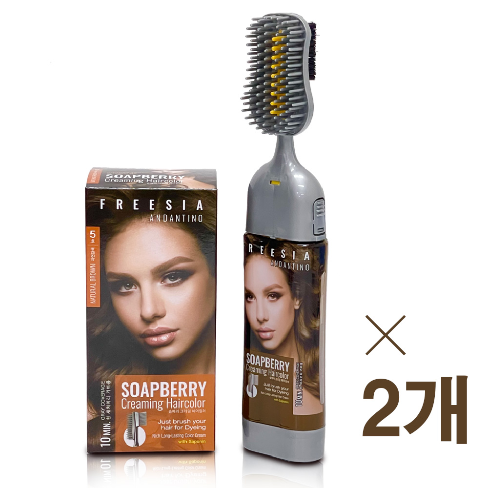프리지아안단티노 솝베리 크리밍 헤어컬러 셀프 새치염색약 본품 풀구성 브러쉬 포함 23,900원