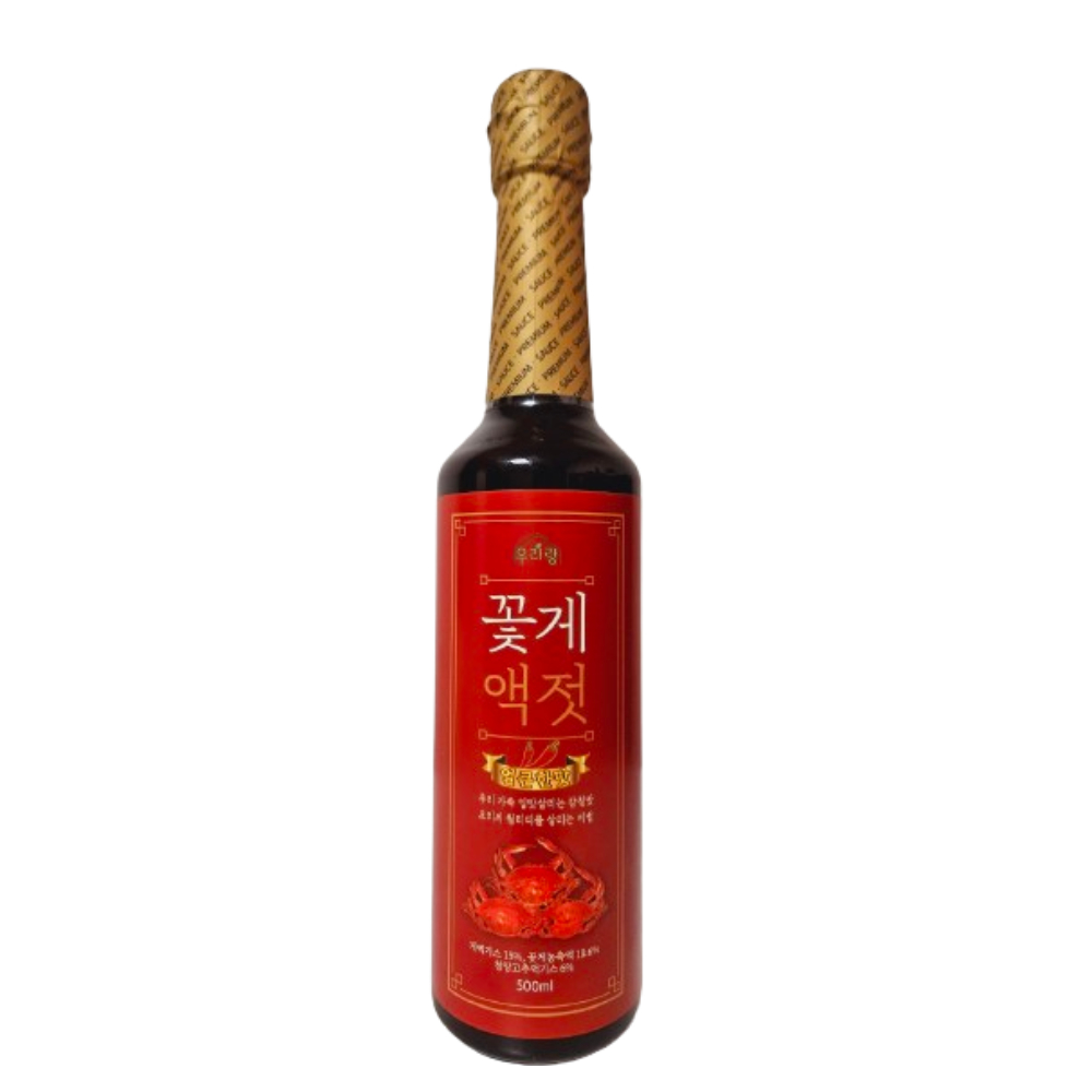 우리랑 프리미엄 꽃게액젓 얼큰한맛 이영자파김치레시피, 1개, 500ml 12,510원