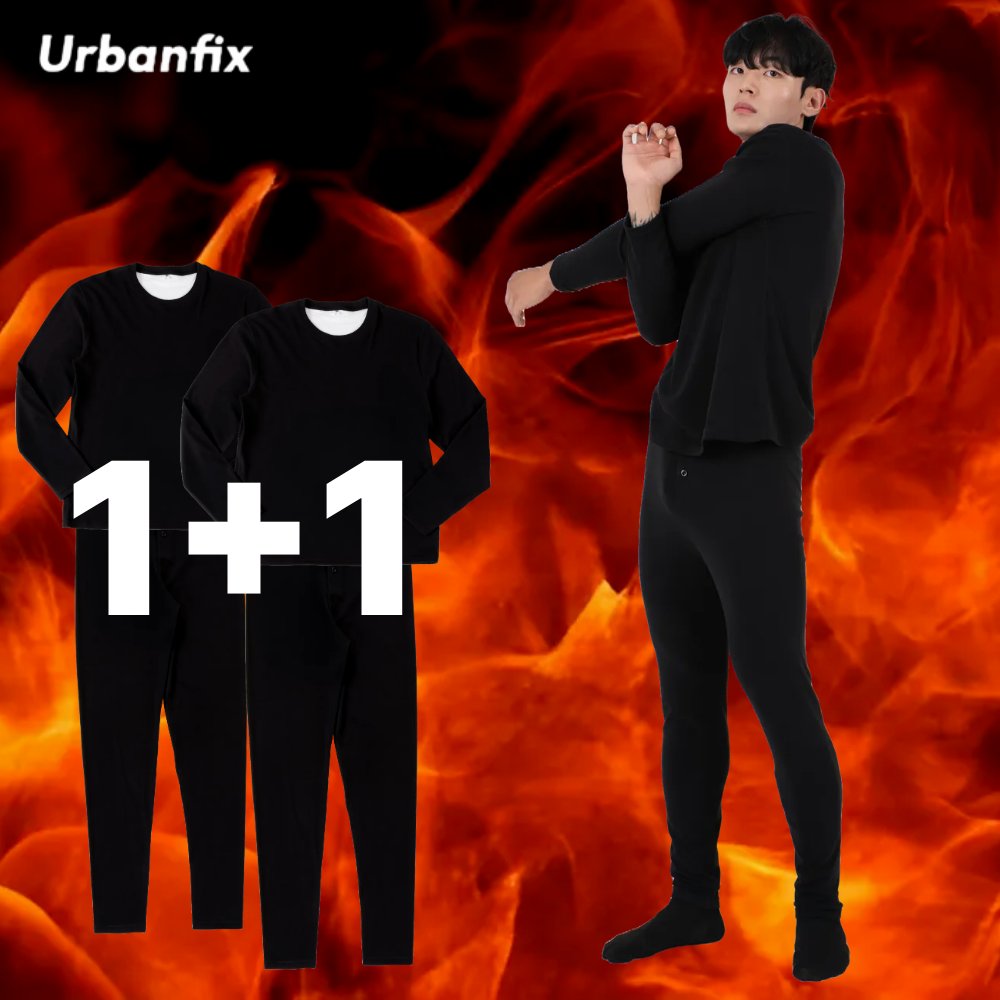 어반픽스 부드러운 남성 발열 극세사 내복 상하의 세트 1+1 26,910원