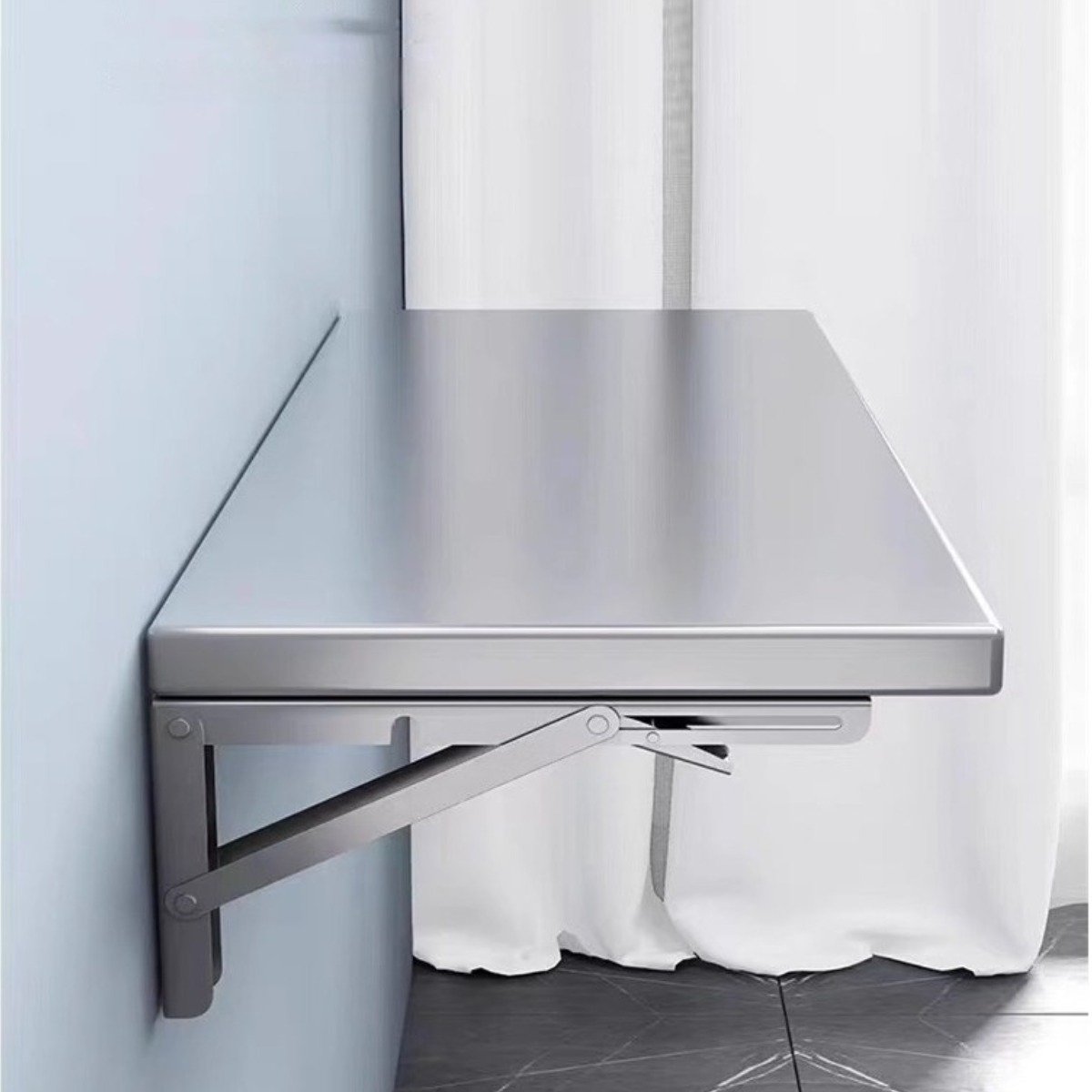 씨와이씨 주방용 스테인레스 벽걸이 선반 접이식 벽선반 벽타공 다용도 수납 진열대 59,800원