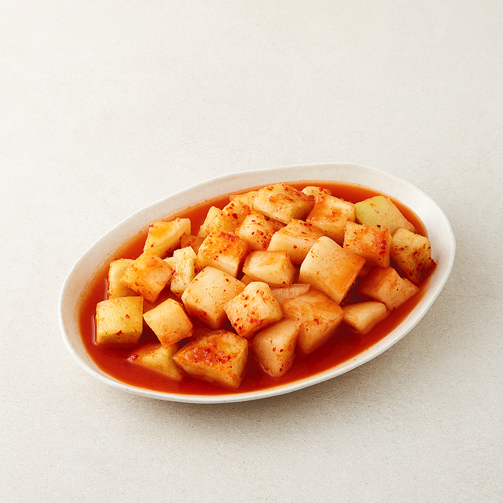 [로켓프레시] 신영식품 정담은김치 매운 깍두기, 1.2kg, 1개 8,400원