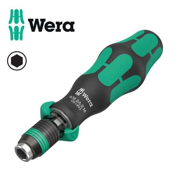 Wera 베라 비트홀딩 스크류 드라이버 838 RA-R M 051493 44,400원