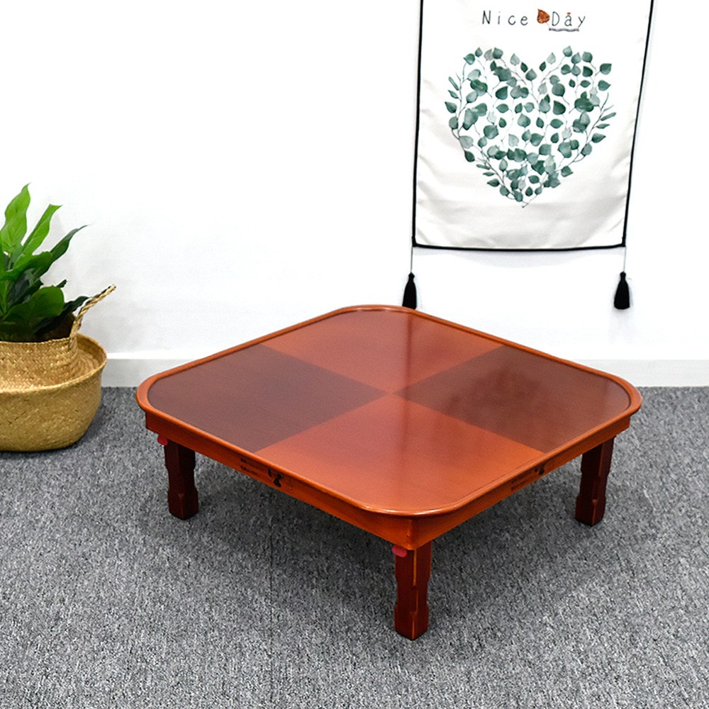 남원춘향공방 밥상 1인용 2인용 4인용 6인용 원형 접이식 사각 예쁜, 사각 정타원 바둑 5호(75x75) 62,000원