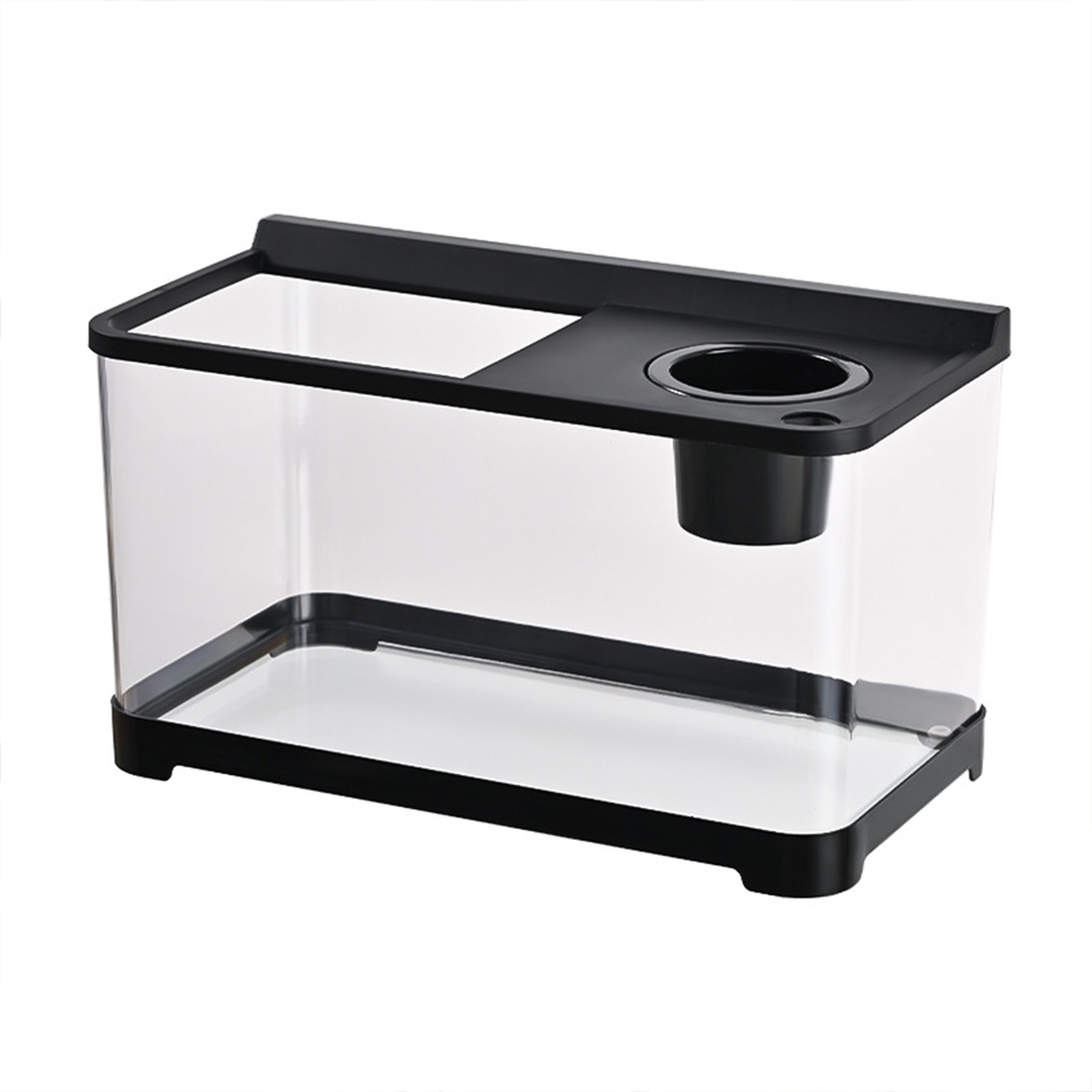 HK sell 물결정원 안깨지는 아크릴 어항 3컬러 LED 열대어 금붕어 구피 수족관 31,800원