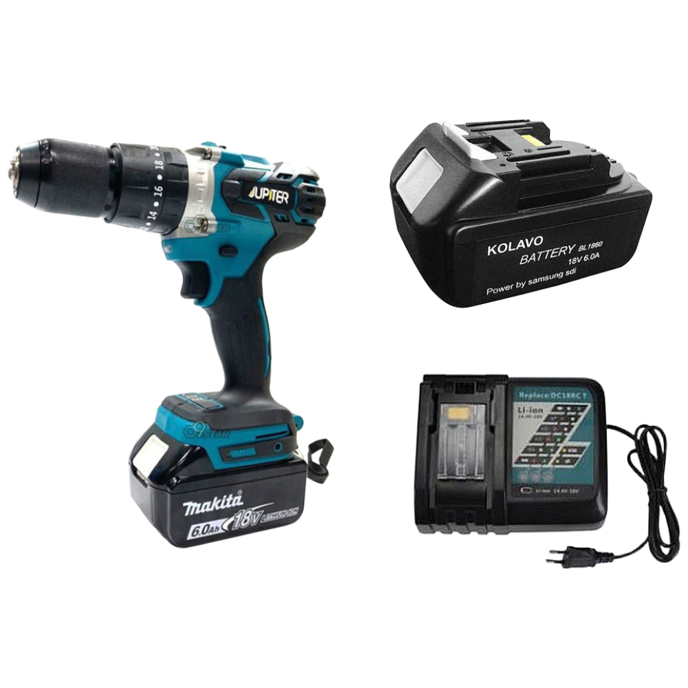 주피터 충전 전동 해머드릴 함마드릴 전동드릴 풀세트, 1개 179,000원