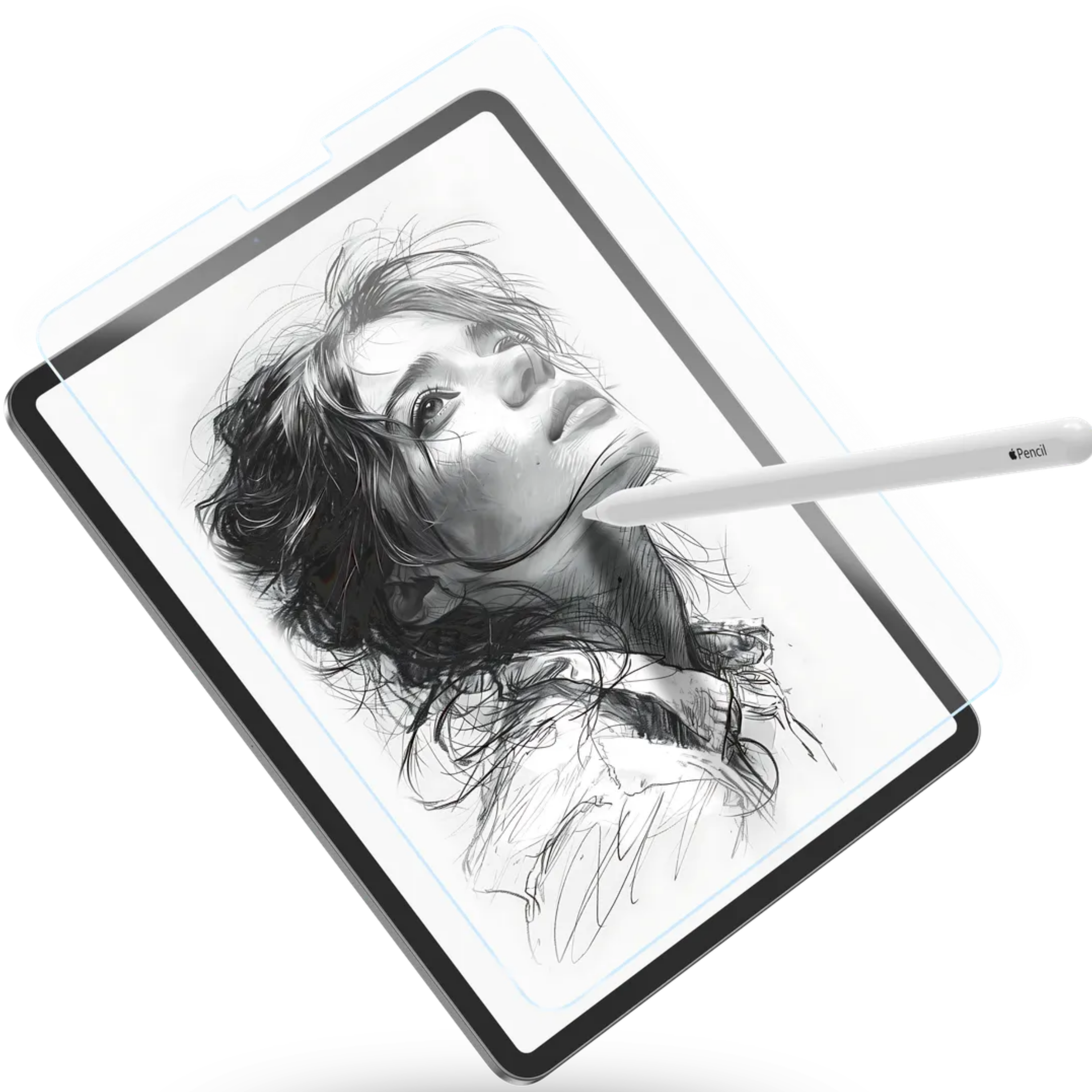 필름스테이션 태블릿 종이질감필름 액정보호필름 2매, 투명 18,900원