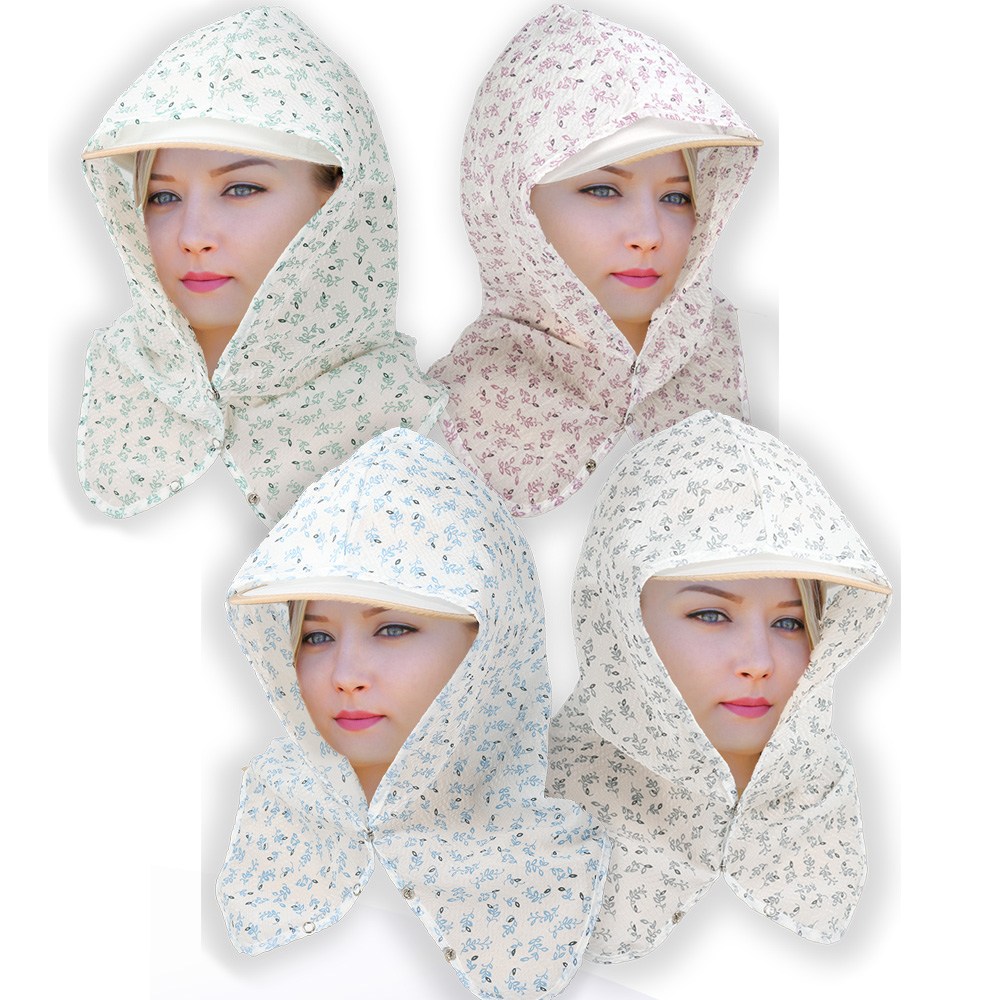 대경몰 100% 국산 최신 고급 뷰티플 후드형 시어서커원단 얼굴햇빛가리개 목보호 골프 봄 여름 선가드 그늘막 햇빛가리개 낚시 등산 스포츠 필수품 5,500원