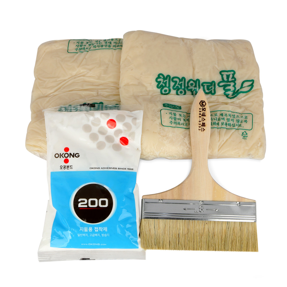 도배풀세트 도배용품 도배공구 도배풀 도배본드 풀솔 9,900원