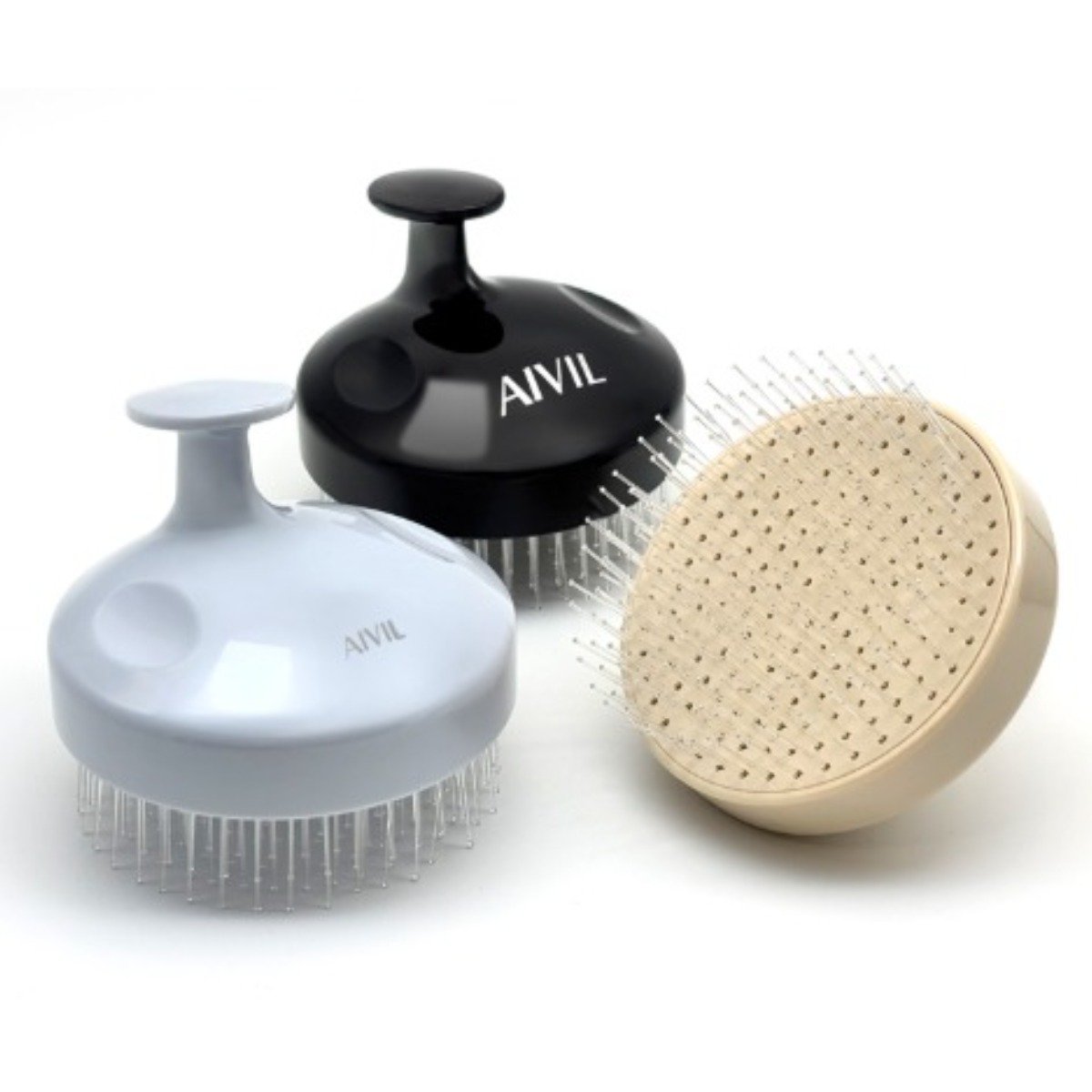 [AIVIL] 아이빌 두피 샴푸 브러쉬 SCALP BRUSH, 1개, 블랙 25,000원