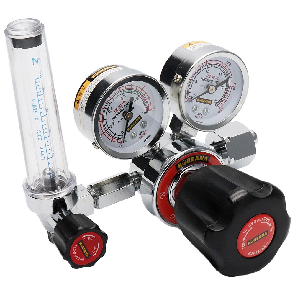 코리아나 질소 가스 게이지 조정기 레귤레이터 N2 압력 조절기 감압기 KID6971 28,500원