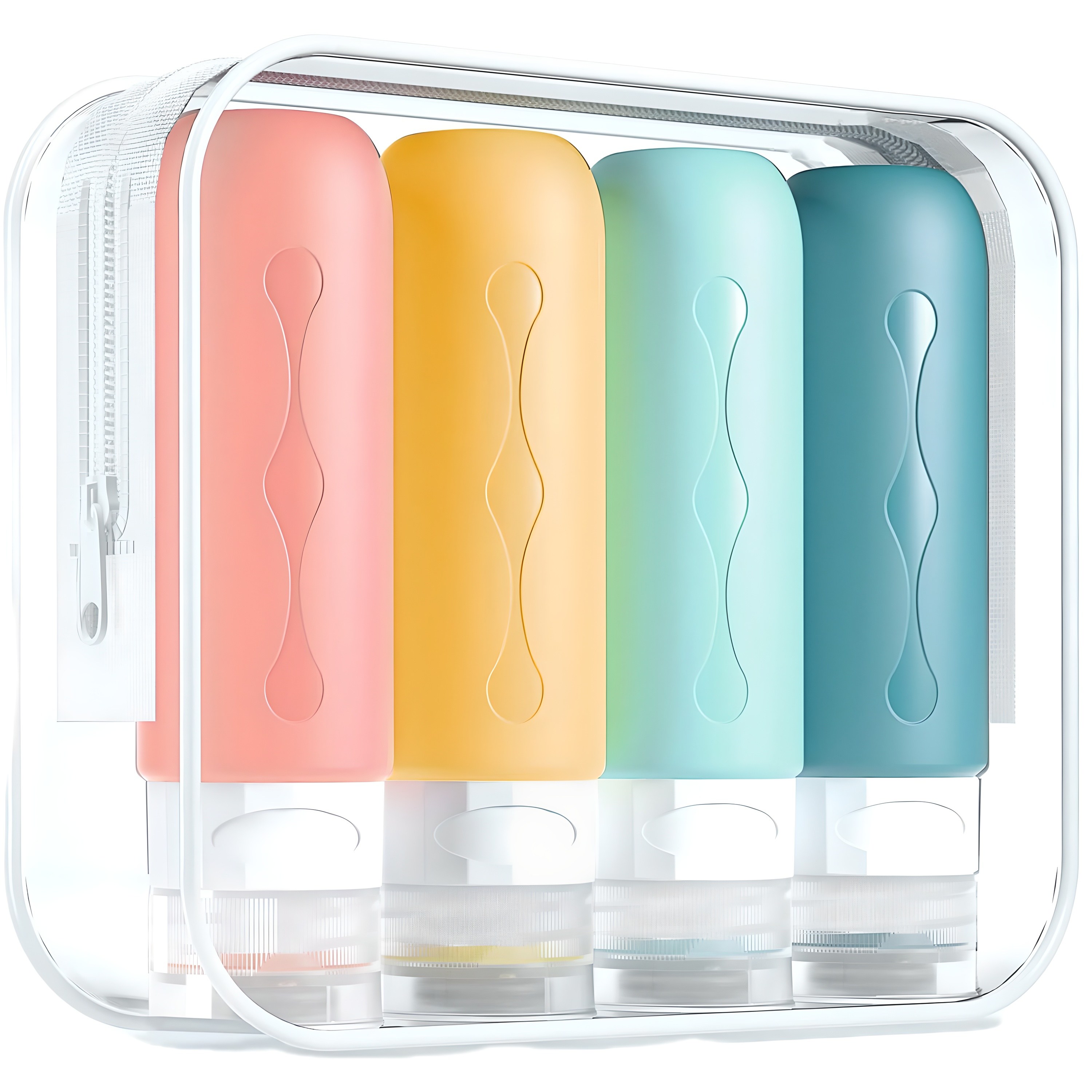 클리커스 새지않는 실리콘 트래블 보틀 여행용 공병 90ml 4P 13,860원