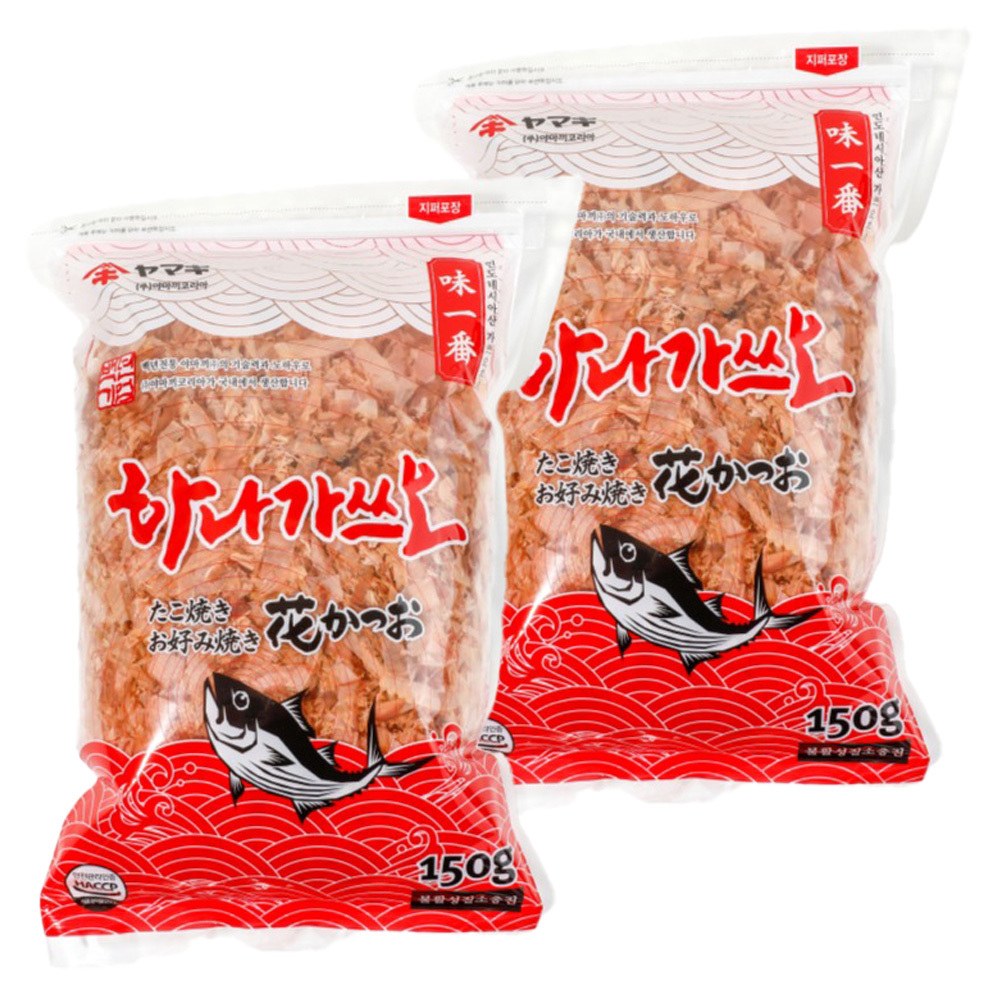 야마끼 하나 가쓰오부시 토핑용 앤 육수용, 150g, 2개 19,460원