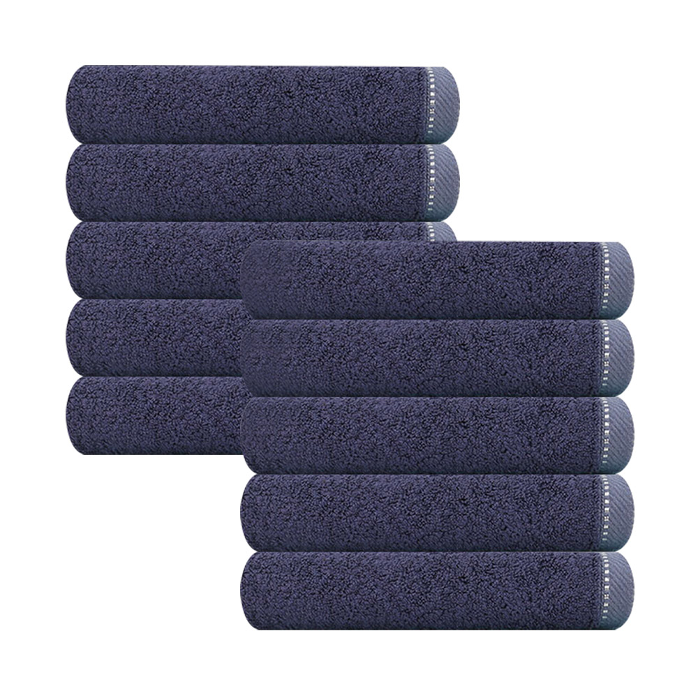 송월타월 솔리드 무지 40 타올 200g 뱀부얀, 다크블루, 10개 54,000원