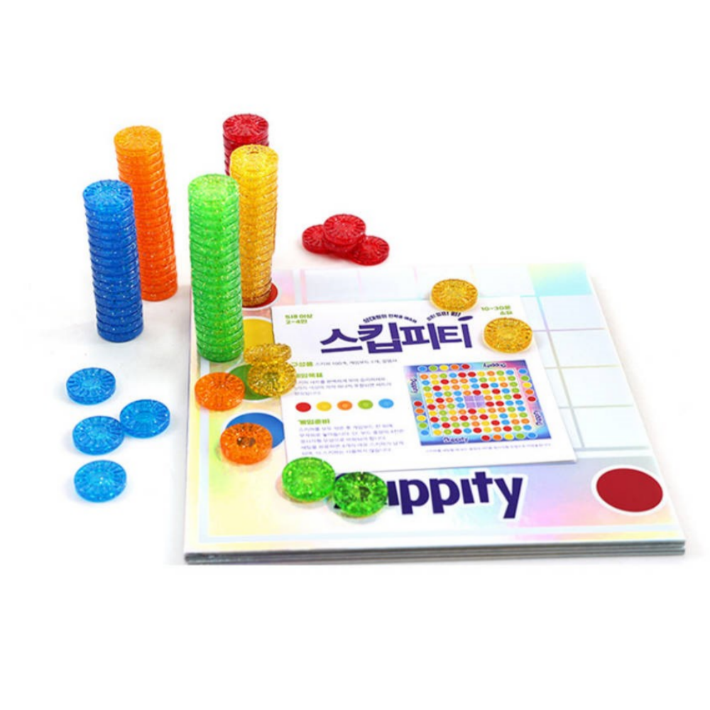 공간27 스킵피티 홀로그램 온가족 게임보드 5세 2~4인( 설명서포함 ), 1개 33,150원