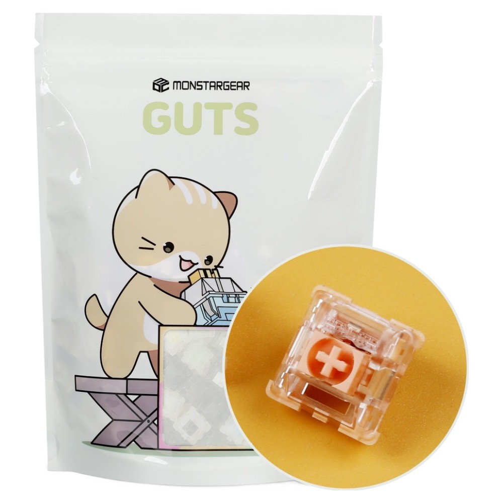 몬스타기어 조약돌 커스텀 기계식 키보드 축 핫스왑 교체 윤활 밀감축 리니어 스위치 90p 13,200원