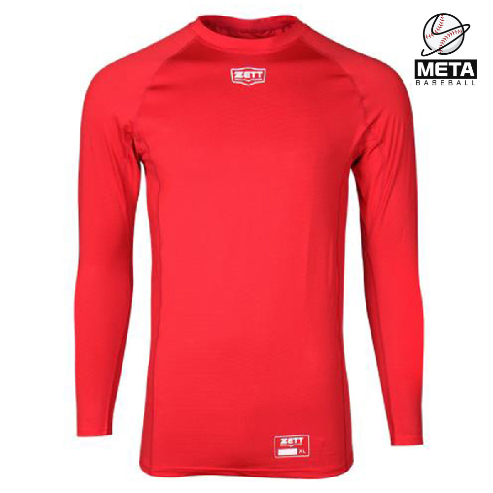 제트 야구 언더티 긴팔 라운드 언더셔츠 레드 BOK-342 29,000원