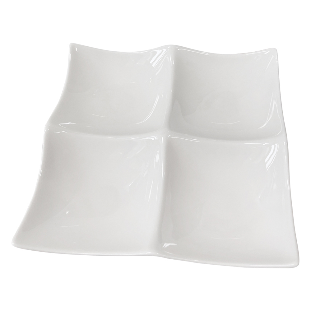 벨로비 도자기 웨이브 나눔 찬기 4절 6,900원