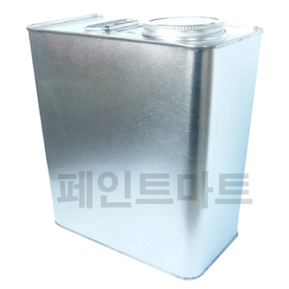페인트마트 4리터 사각캔 공캔 깡통 1개라도 주문가능 깡통 철캔 속뚜껑 겉뚜껑 포함 4,100원