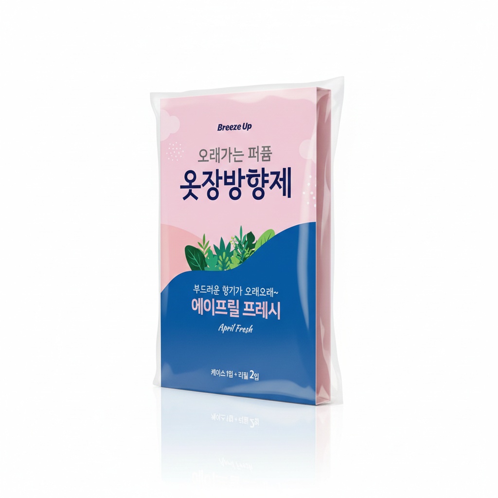 브리즈업 옷장방향제 걸이형 5입+리필20입 냄새제거 실내방향제 플라워 마켓 23,750원