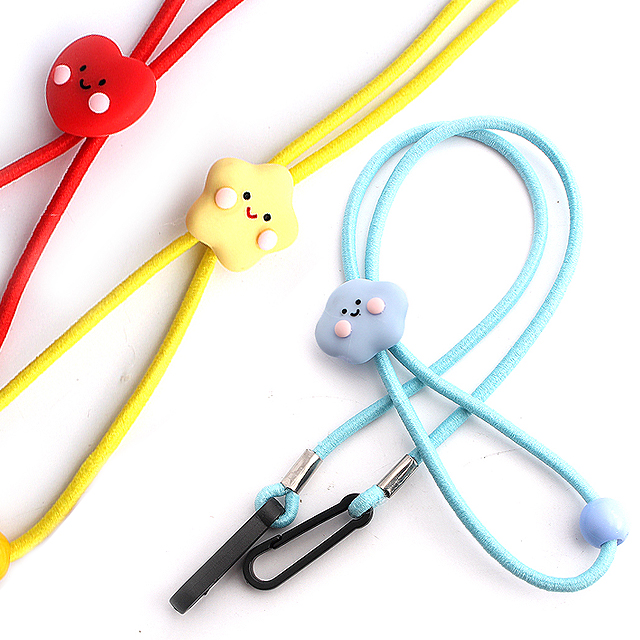 아랑로랑 모찌모찌 마스크 스트랩 목걸이 3종 세트 8,520원