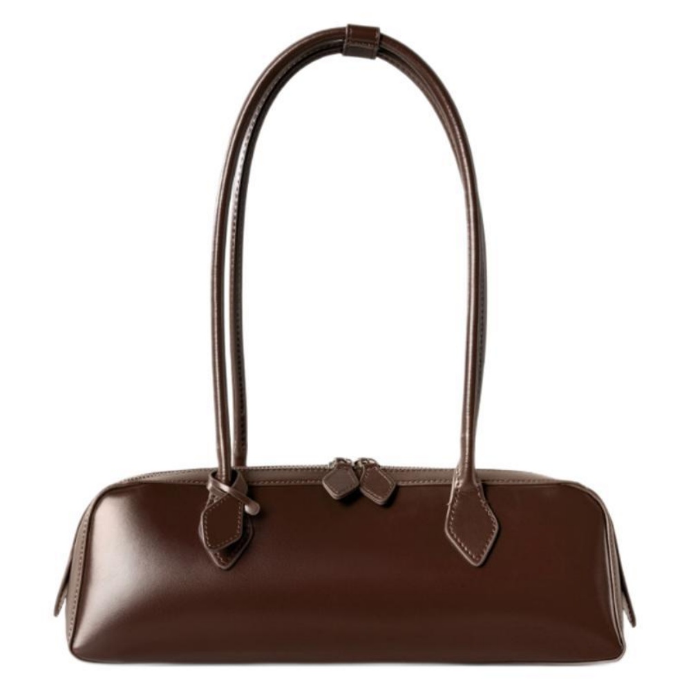 레아르 천연 소가죽 클래식 바게트 숄더백 데일리용 135,470원