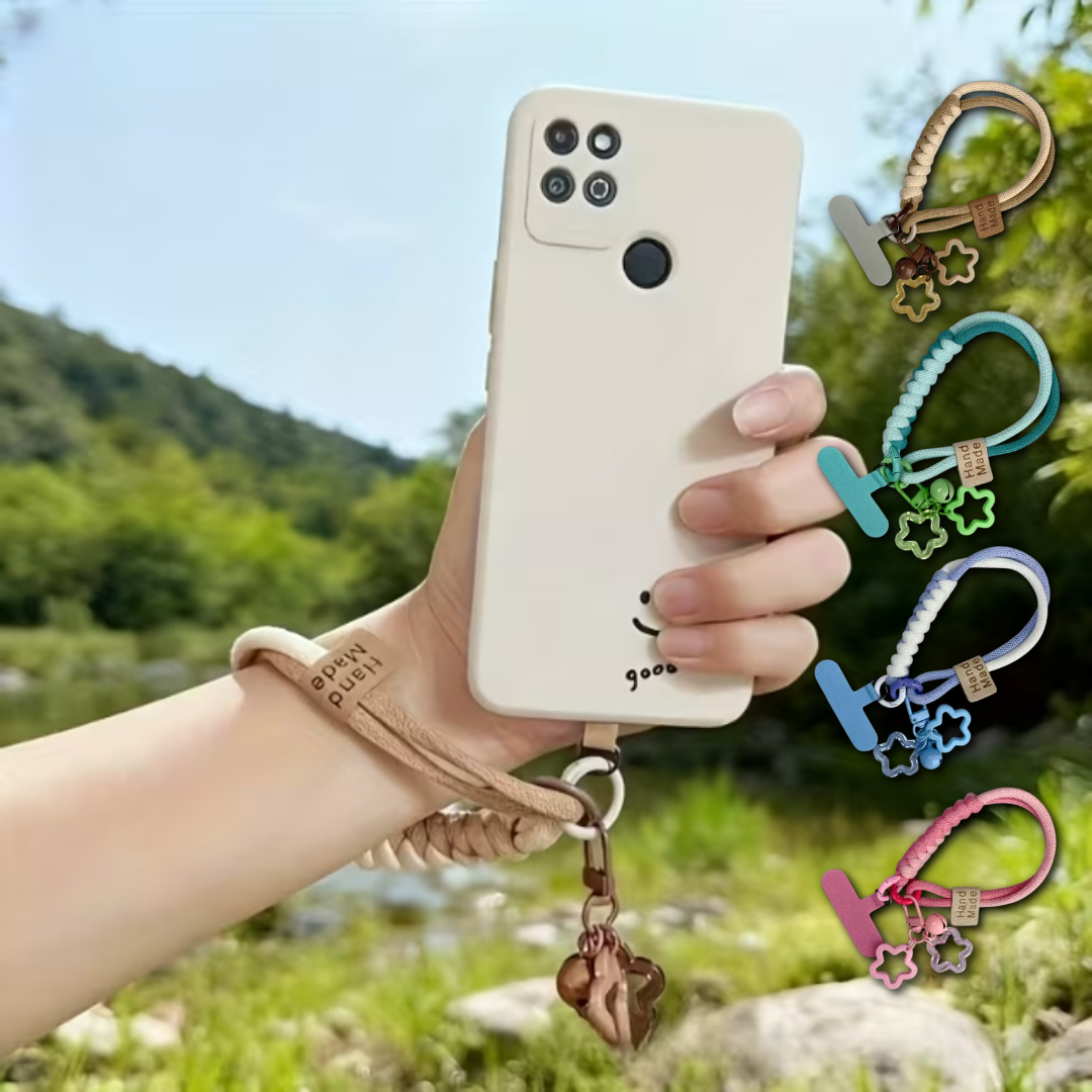 둘시아 분실방지 로프 휴대폰 스트랩, 1개, 하늘 6,100원