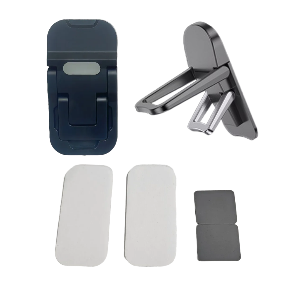 베리버터 부착형 노트북 킥플립 스탠드 거치대 2단 각도조절, 2개, 블랙 6,090원