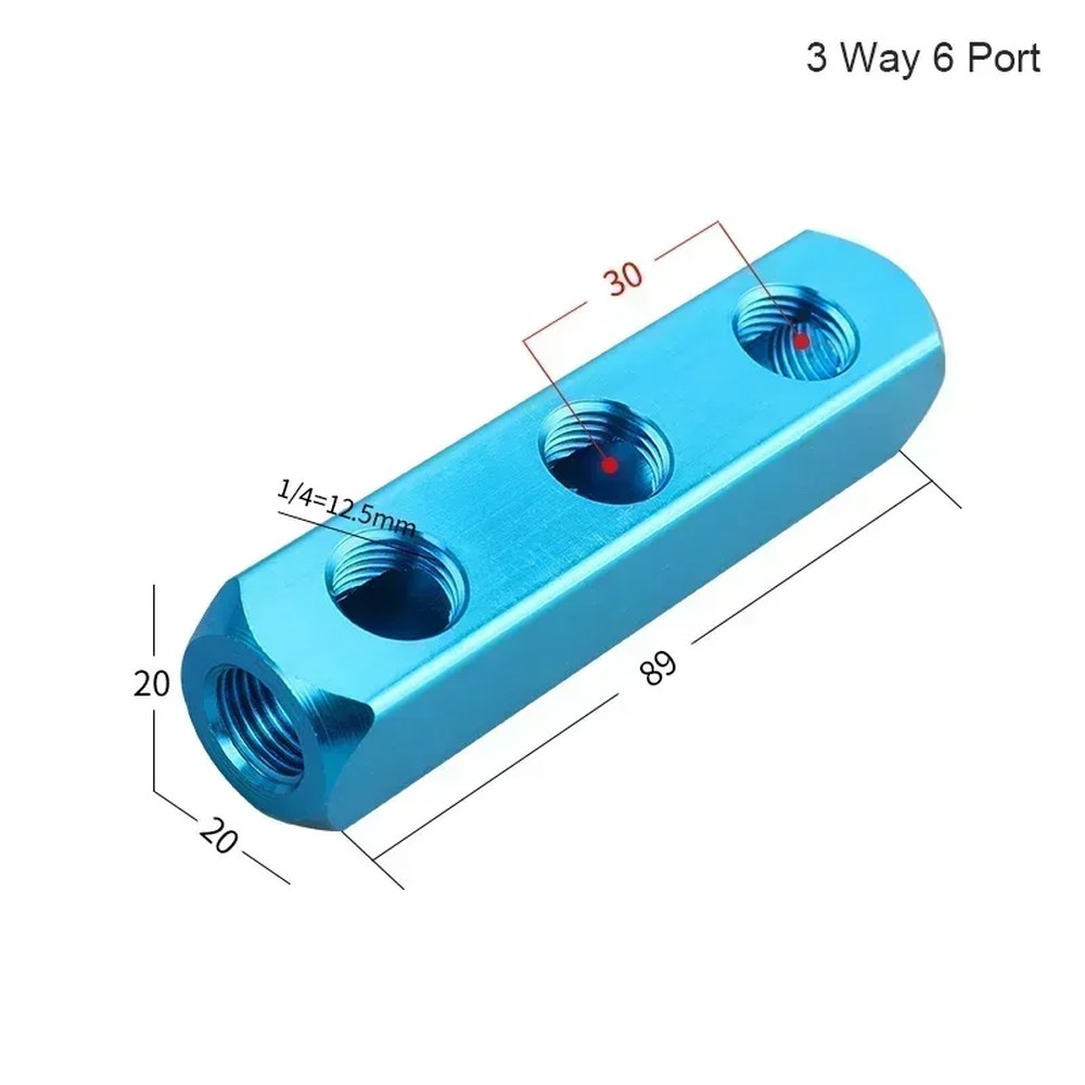 피팅 CJP 타입 SMY SMV SML 원형 압축기 공압 펌프 도구 커플러 매니폴드 멀티 스플리터 에어 분배기 8,600원