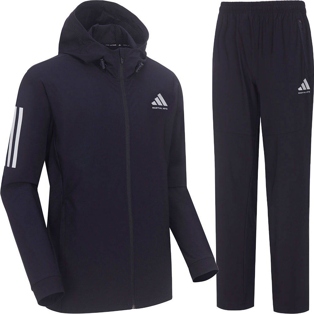 아디다스 컴뱃스포츠 마샬아츠 에어로쿨 후드집업 트레이닝 세트 TR140HS-2 네이비 133,000원