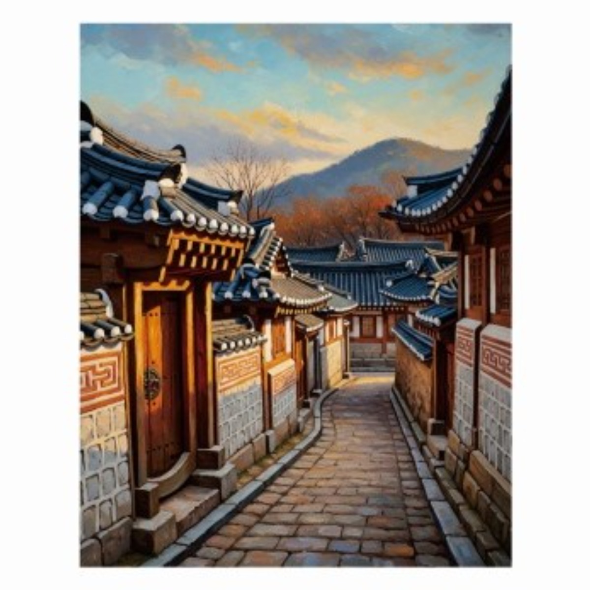 보석십자수 캔버스형 풍경화 diy 40 x 50 cm, 1세트, CH051 23,800원