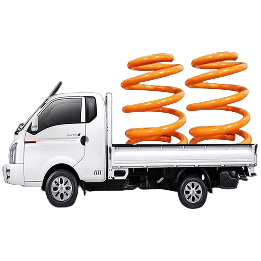 고급형(대형) 15mm 포터2 1톤 2륜전용 화물차 캠핑카 코일스프링 (2개) 2중 분체도장 화물칸 적재함 흔들림 보강 하체강화 적재함강화 서스펜션 완충 90,000원